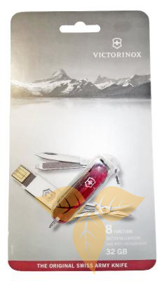 4.6125.TG32B Нож-брел VICTORINOX @work, 58 мм, 8ф, USB 32Гб