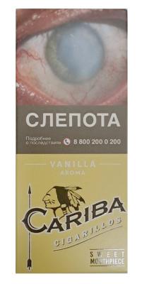 Сигариллы Cariba Wood Tip Vanilla (4 шт.) фото