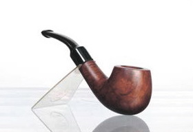 BPK Dinky short briar pipe metal filter 73-29 мал в Москве