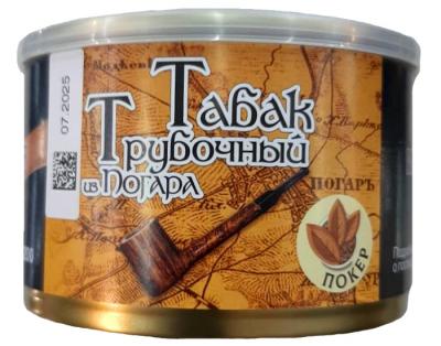 Табак трубочный из Погара Покер,  банка 40гр фото