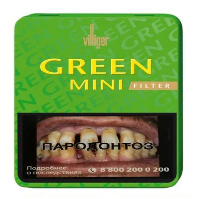 Сигариллы Villiger Green Mini (20 шт. filter) фото