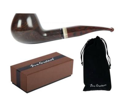 30235 Трубка курительная Don Gustavo темнокоричневая 9мм фото