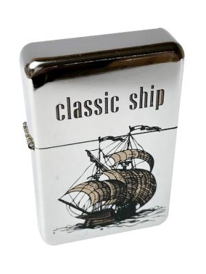 03125 Зажигалка бензиновая FARO Z16 хром полированный "Ships 2" фото