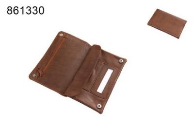 86133А Кисет для сигаретного табака нат кожа коричневый - Табакерия