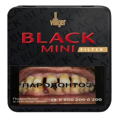 Сигариллы Villiger Black Mini Sumatra (20 шт. filter) фото