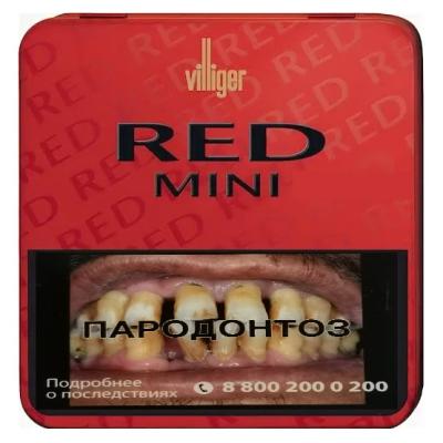 Сигариллы Villiger Red Mini Vanilla Aroma (10 шт. no filter) фото