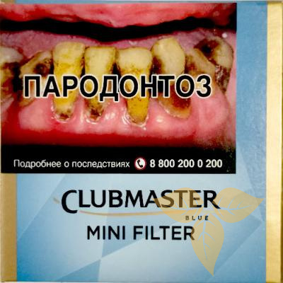 Сигариллы Clubmaster Mini Blue Filter *10 фото