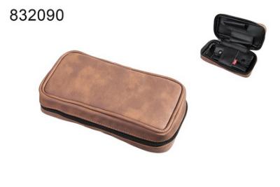 83209A Сумка для 2-х трубок иск. кожа коричневая фото