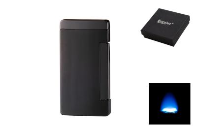 253287 Зажигалка EUROJET C Flat турбо черная фото