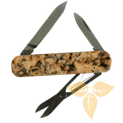 0.6500.58 Нож-брел VICTORINOX Baltic Brown, 74 мм,4ф, рук из нат.кам