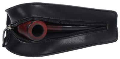 33281 Сумка для 1-й трубки иск. кожа, черная фото