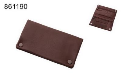 86119А Кисет для сигаретного табака нат кожа коричневый - Табакерия