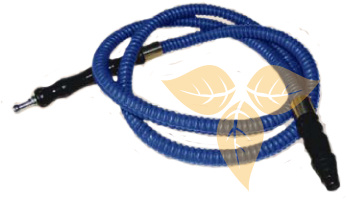 30814 Шланг для кальяна, синий, 150 см фото