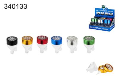 340133 Измельчитель для табака металл (3 части) фото