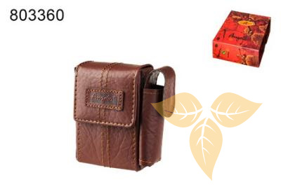 80336A Футляр д/пачки сигарет, коричневый фото