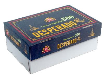 Сигарет.гильзы DESPERADOS (500шт) (карт. коробка) фото