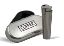 Зажигалка Клиппер Турбо игла Металлическая арт.СМ009JRU фото