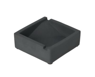 422024 Пепельница настольная керамическая серая 12x12x4 cm фото