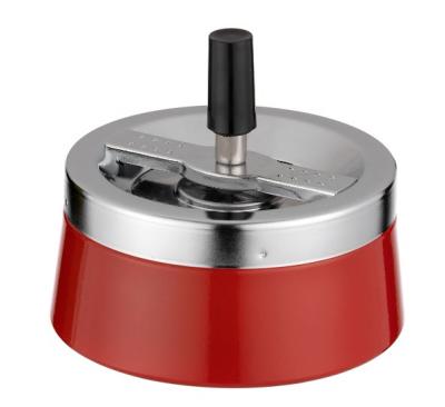 430002 Пепельница вращающаяся черная 110 мм фото