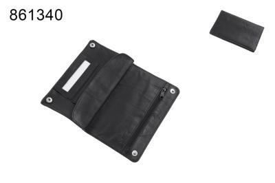 86134А Кисет для сигаретного табака нат кожа черный - Табакерия