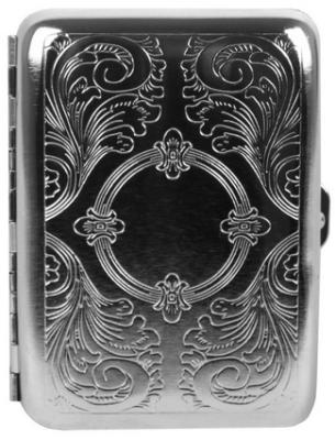 06387 Портсигар д/14 сиг, хром , 80 мм фото