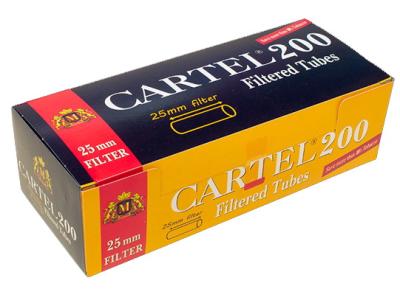 Сигарет.гильзы CARTEL SUPER LONGFILTERS (84x25мм) (x200шт) фото