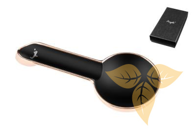 421007 Пепельница для 1-й сигары металл черная/золотая фото