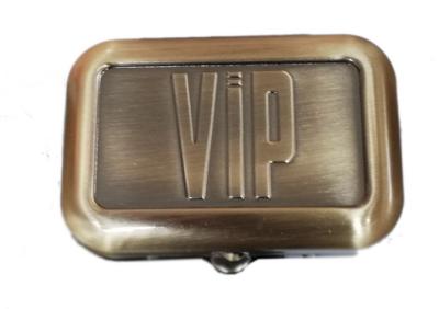 11540 Пепельница карманная "VIP" "латунь" фото