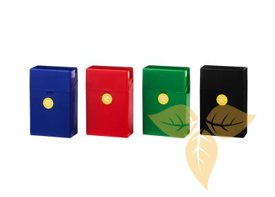 380000 Футляр д/пачки сигарет, пластик, 4 цвета фото