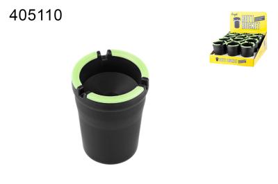 405110 Пепельница пластиковая д/авто со светящейся полоской фото