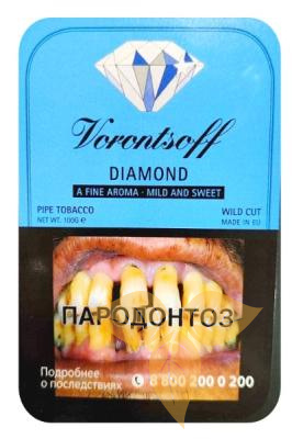 VORONTSOFF- PREMIUM - Diamond метал банка - 100 гр фото