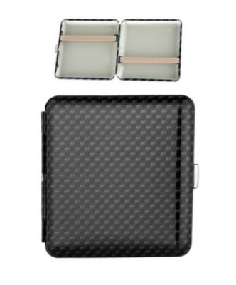 800044 Портсигар ANGELO д/18 сигарет, карбон фото