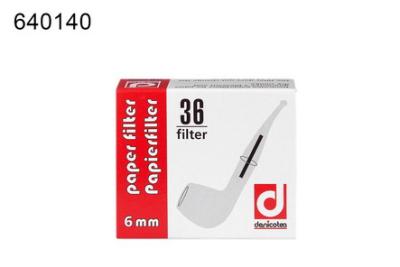 64014A Фильтры для трубок DENICOTEA 6мм 36шт фото