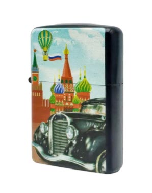 146331 Зажигалка бензиновая Z16 "Москва 3" фото