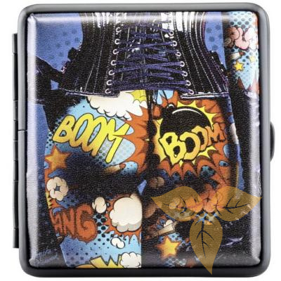 21468 Портсигар FARO д/20 сиг 80мм, ПВХ "Тату 1" фото