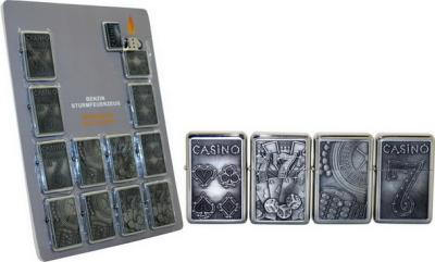 03026 Зажигалка бензиновая FARO Z16 "казино" фото