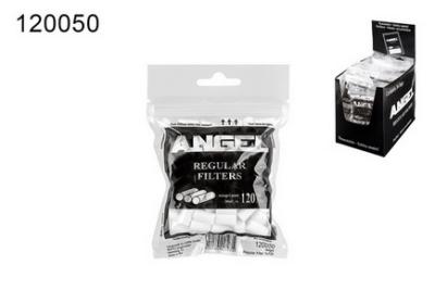 Сигарет.фильтры ANGEL Regular 8mm (x120шт) 12005А фото