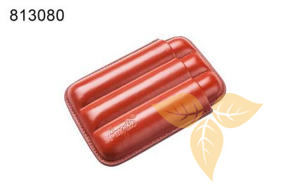 81308A Футляр д/3 сигар коричневый 12/21см фото