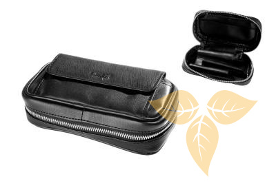 833080 Сумка для 3-х трубок нат. кожа черная фото