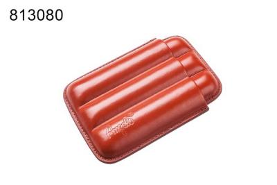 81308A Футляр д/3 сигар коричневый 12/21см фото