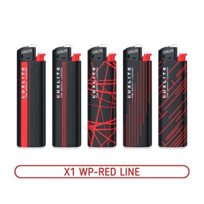 Зажигалки механические X1 WP RED LINE фото