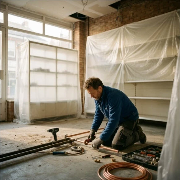 Временное закрытие торговой точки для проведения технических работ