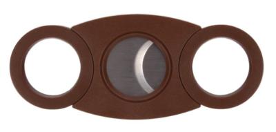 09348 Гильотинка для сигар c 2-мя лезвиями 24мм коричневая