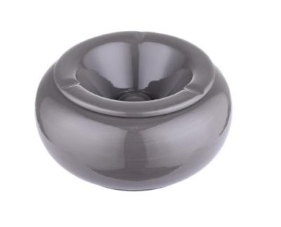 402490 Пепельница настольная керамическая серая 23 см фото