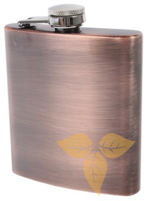 22213 Фляжка медный металлик 6oz (177мл)