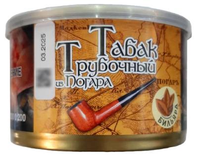 Табак трубочный из Погара Бильярд,  банка 40гр фото