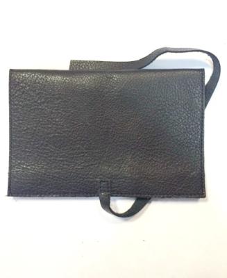 86129А Кисет для сигаретного табака кожа черный - Табакерия