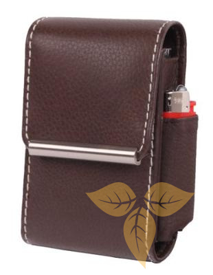 08121 Футл д/пач сиг, кор кож,карм для заж фото