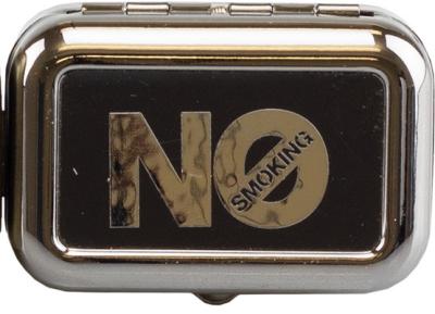 11551 Пепельница карманная "No smoking" "металлик" фото