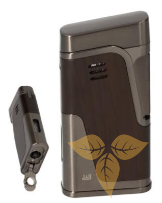 221044 Зажигалка WINJET 2Хтурбо,антрацит/дерево с пробойником д/сигар фото